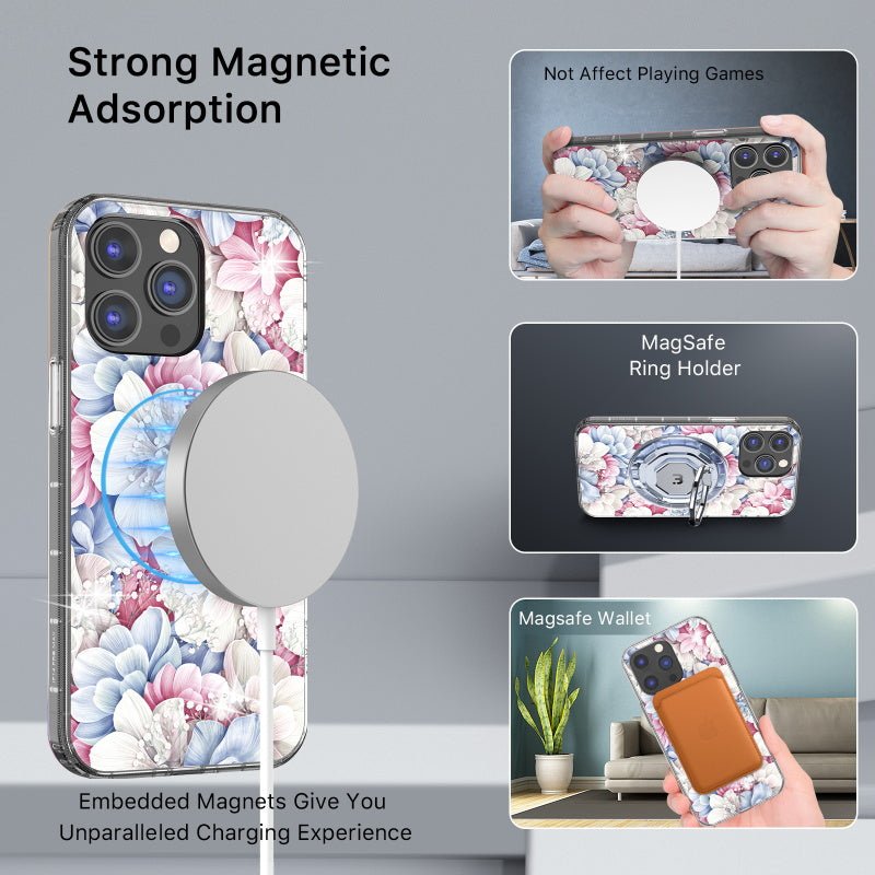 MyBat Pro Mood Series MagSafe Case (with Diamonds) for Apple iPhone 14 Pro Max (6.7)iPhone 14 Pro Max