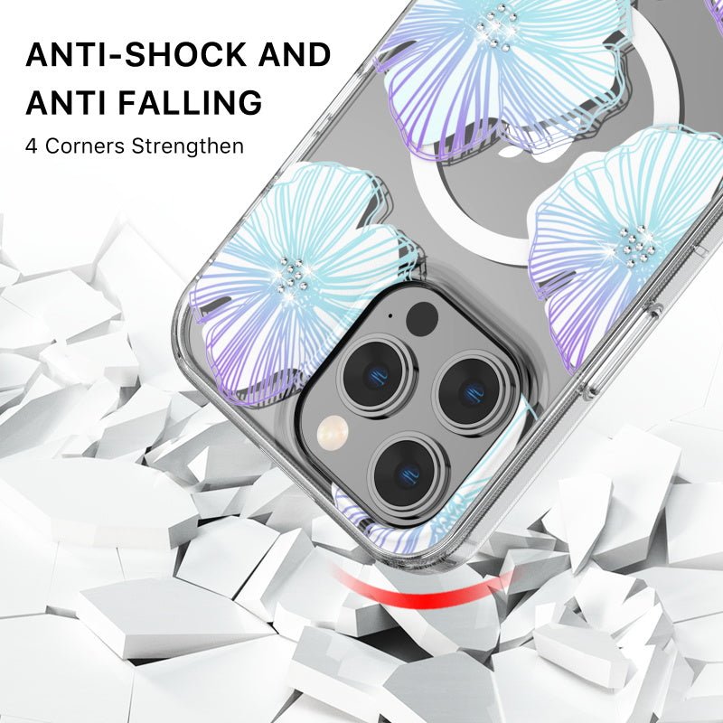 MyBat Pro Mood Series MagSafe Case (with Diamonds) for Apple iPhone 15 Pro Max (6.7)iPhone 15 Pro Max