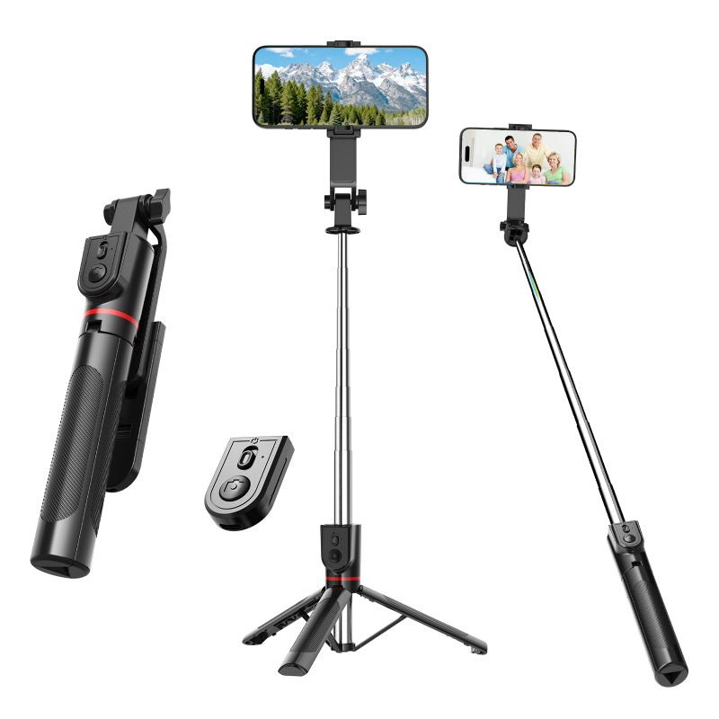 53" Selfie Stick Tripod + Wireless Remote - PicturePerfect 53" Selfie Stick Tripod + Wireless Remote - PicturePerfect
