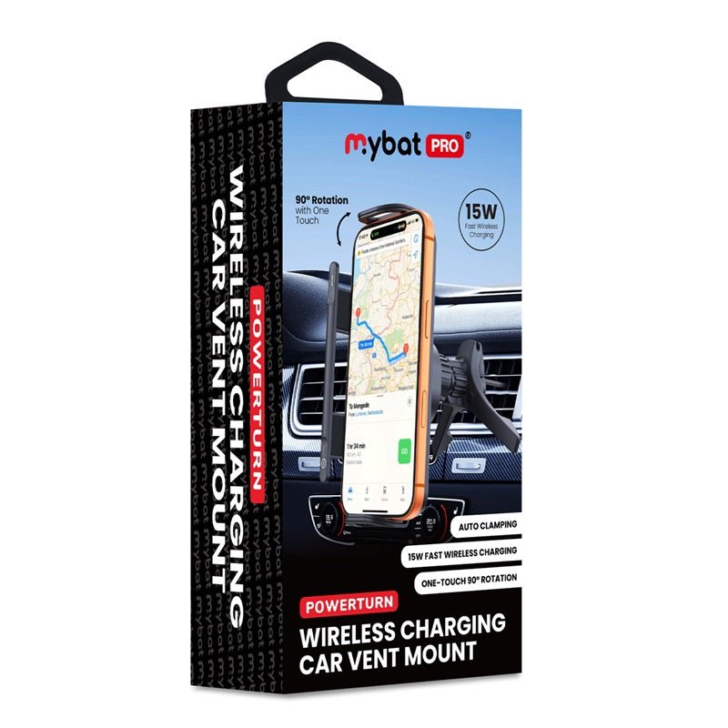 MyBat Pro PowerTurn Wireless Charging Car Vent MountMyBat Pro