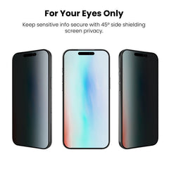 MyBat Pro Privacy Full Coverage Tempered Glass Screen Protector (3 - pack) for Apple iPhone 17 Pro MaxMyBat Pro