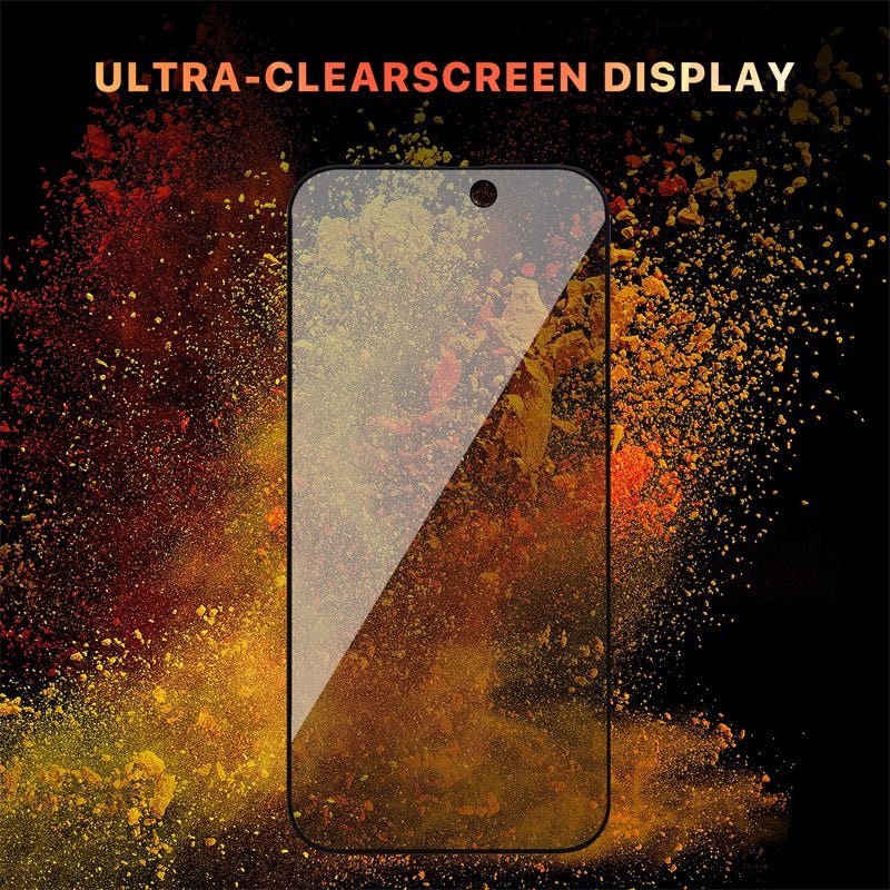 MyBat Pro Privacy Full Coverage Tempered Glass Screen Protector for Apple iPhone 16iPhone 16