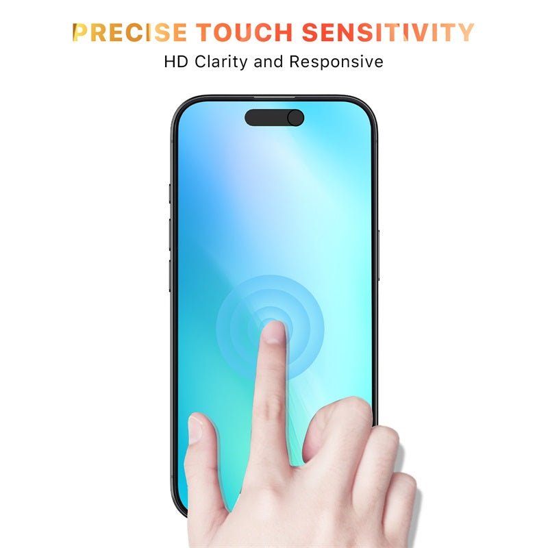 MyBat Pro Privacy Full Coverage Tempered Glass Screen Protector for Apple iPhone 16iPhone 16