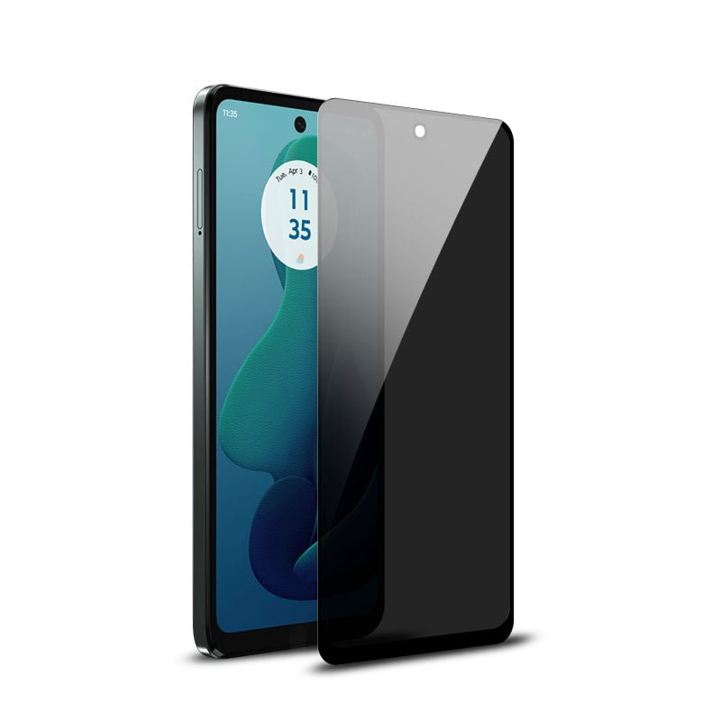MyBat Pro Privacy Full Coverage Tempered Glass Screen Protector for Motorola Moto G 5G (2024)Moto G 5G 2024