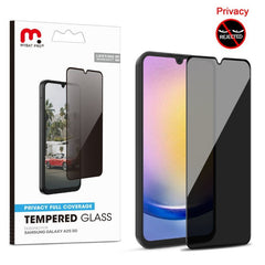 MyBat Pro Privacy Full Coverage Tempered Glass Screen Protector for Samsung Galaxy A25 5GMyBat Pro