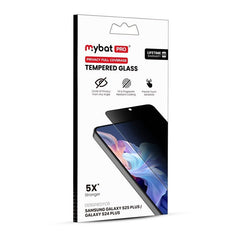 MyBat Pro Privacy Full Coverage Tempered Glass Screen Protector for Samsung Galaxy S25 Plus, S24 PlusMyBat Pro