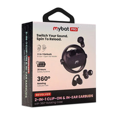 MyBat Pro Revolver 2-in-1 Clip-On & In-Ear Earbuds + Rotating CaseMyBat Pro