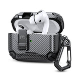 MyBat Pro SafeSound Magnetic Locking AirPods Case for Apple AirPods Pro 3 with Wireless Charging Case - BlackMyBat Pro