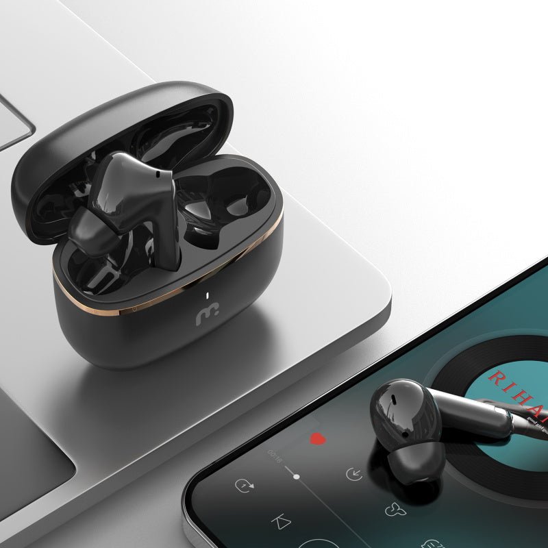 MyBat Pro Serene True Wireless Earbuds with Charging Case - BlackMyBat Pro