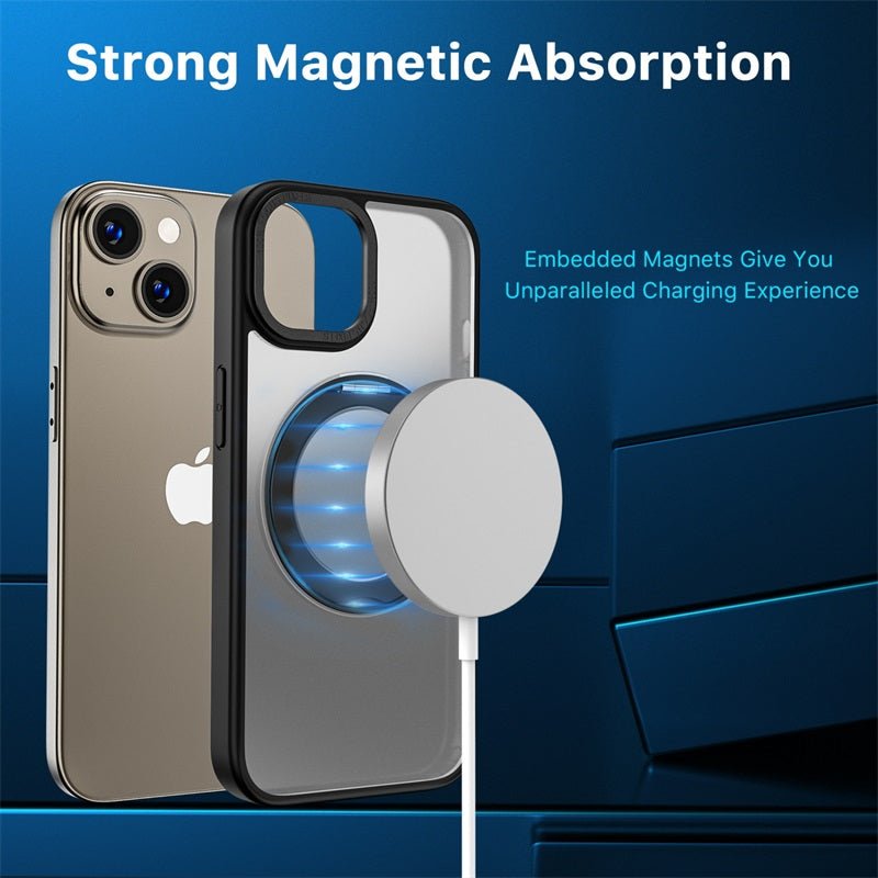 MyBat Pro Shade Series Case w/ MagSafe 360° Ring Stand for Apple iPhone 15 (6.1)iPhone 15