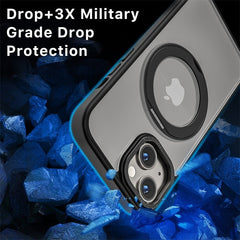MyBat Pro Shade Series Case w/ MagSafe 360° Ring Stand for Apple iPhone 15 (6.1)iPhone 15