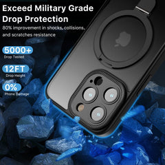 MyBat Pro Shade Series Case w/ MagSafe Ring Stand for Apple iPhone 15 Pro (6.1)iPhone 15 Pro