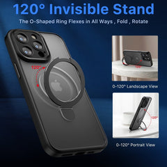 MyBat Pro Shade Series Case w/ MagSafe Ring Stand for Apple iPhone 15 Pro (6.1)iPhone 15 Pro