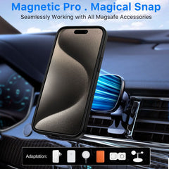 MyBat Pro Shade Series Case w/ MagSafe Ring Stand for Apple iPhone 15 Pro (6.1)iPhone 15 Pro