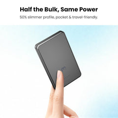 MyBat Pro SolidCore 5000mAh Slim Magnetic Wireless Charging Power Bank with Smartwatch ChargerMyBat Pro