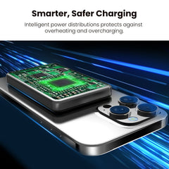 MyBat Pro SolidCore 5000mAh Slim Magnetic Wireless Charging Power Bank with Smartwatch ChargerMyBat Pro