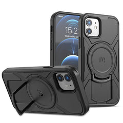 MyBat Pro Stealth Series Case for Apple iPhone 12 Pro (6.1) / 12 (6.1) - Army Green / Black