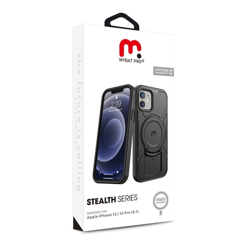 MyBat Pro Stealth Series Case for Apple iPhone 12 Pro (6.1) / 12 (6.1) - Army Green / Black