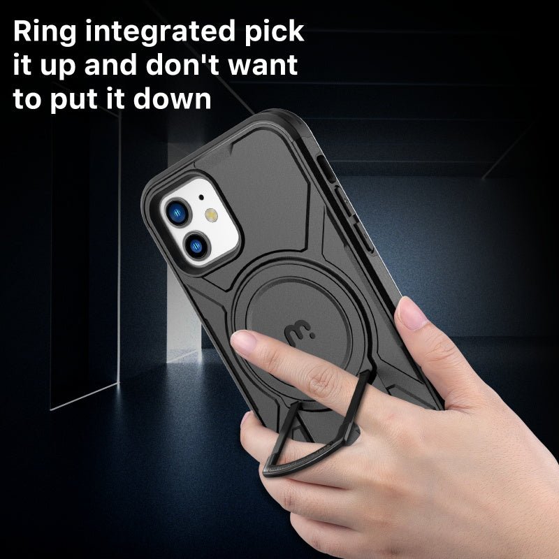 MyBat Pro Stealth Series Case for Apple iPhone 12 Pro (6.1) / 12 (6.1) - Army Green / Black