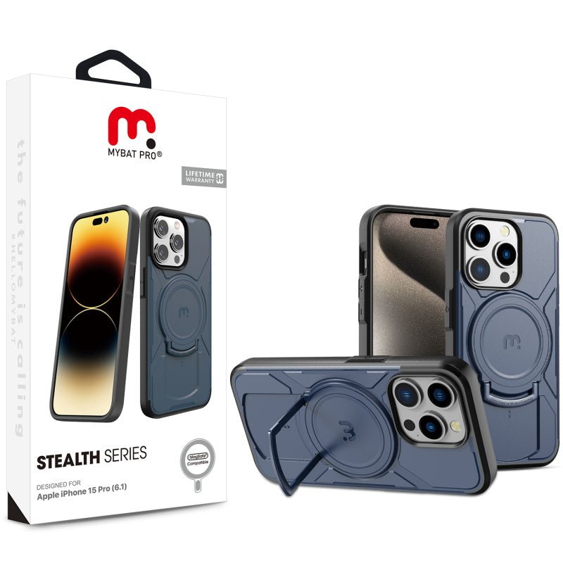 MyBat Pro Stealth Series Case for Apple iPhone 15 Pro (6.1)iPhone 15 Pro