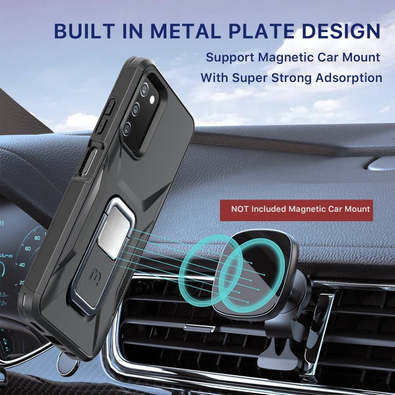 MyBat Pro Stealth Series Case with Kickstand for Samsung Galaxy A037U, A03sMyBat Pro