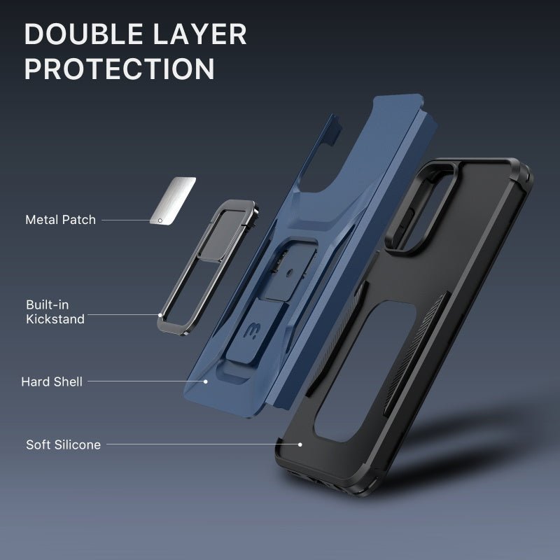 MyBat Pro Stealth Series Case with Kickstand for Samsung Galaxy A23 5GMyBat Pro