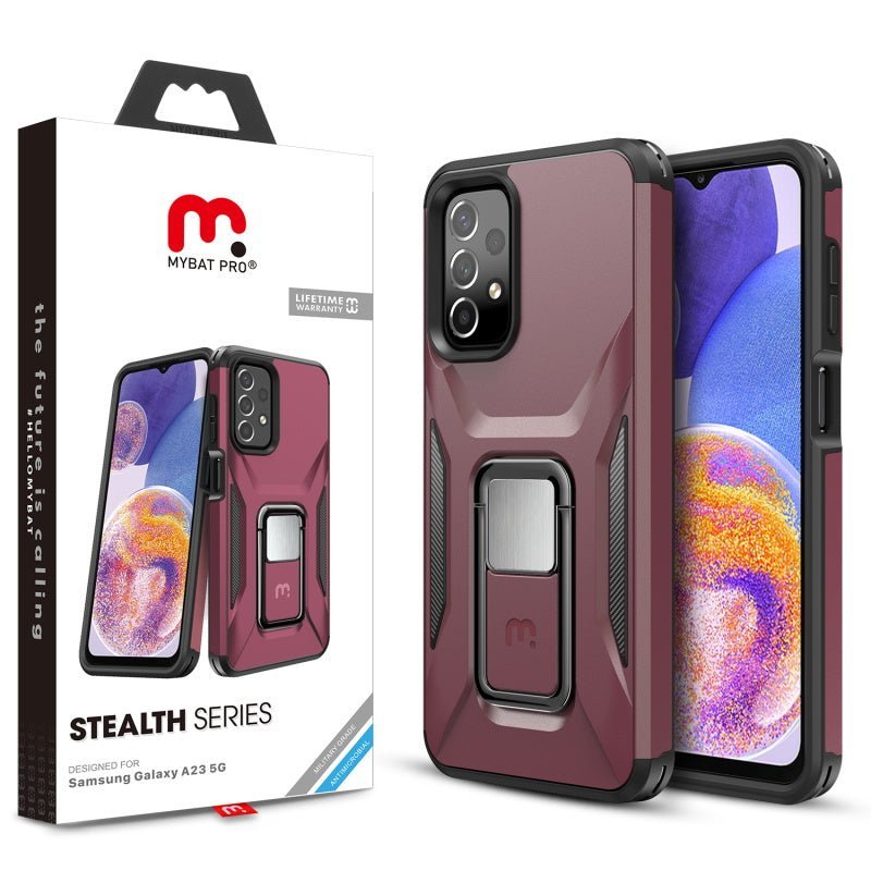 MyBat Pro Stealth Series Case with Kickstand for Samsung Galaxy A23 5GMyBat Pro