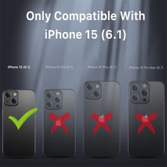 MyBat Pro Stealth Series w/ MagSafe Case for Apple iPhone 15 (6.1)iPhone 15