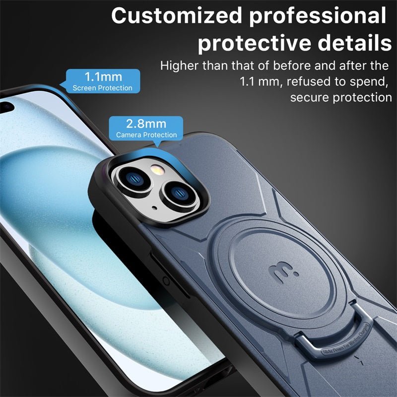 MyBat Pro Stealth Series w/ MagSafe Case for Apple iPhone 15 (6.1)iPhone 15