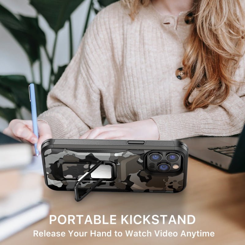 MyBat Pro Stealth Series (with Stand) for Apple iPhone 14 Pro (6.1)iPhone 14 Pro