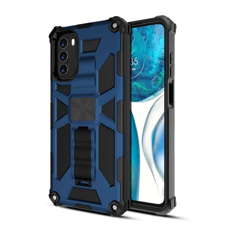 MyBat Pro Sturdy Hybrid Protector Cover (with Stand) for Motorola Moto G 5G (2022)Moto G 5G 2022