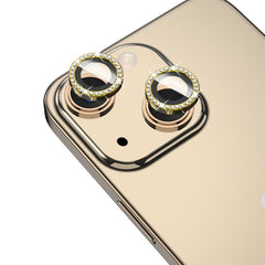 MyBat Pro Tempered Glass GlamCam Lens Protector - GoldiPhone 14