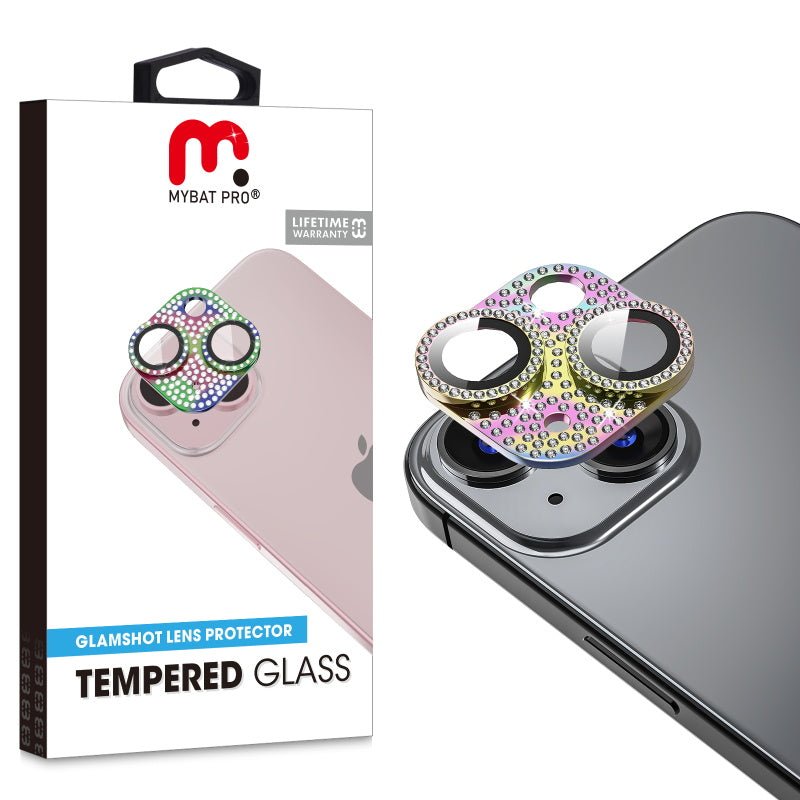 MyBat Pro Tempered Glass GlamShot Lens Protector for Apple iPhone 13 (6.1) / 13 mini (5.4) - PinkMyBat Pro