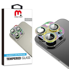 MyBat Pro Tempered Glass GlamShot Lens Protector - GoldiPhone 15 Pro Max