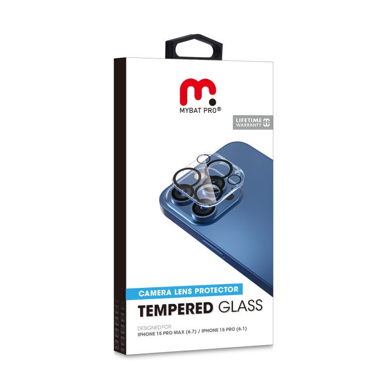 MyBat Pro Tempered Glass Lens Protector (2.5D) - CleariPhone 15 Pro Max