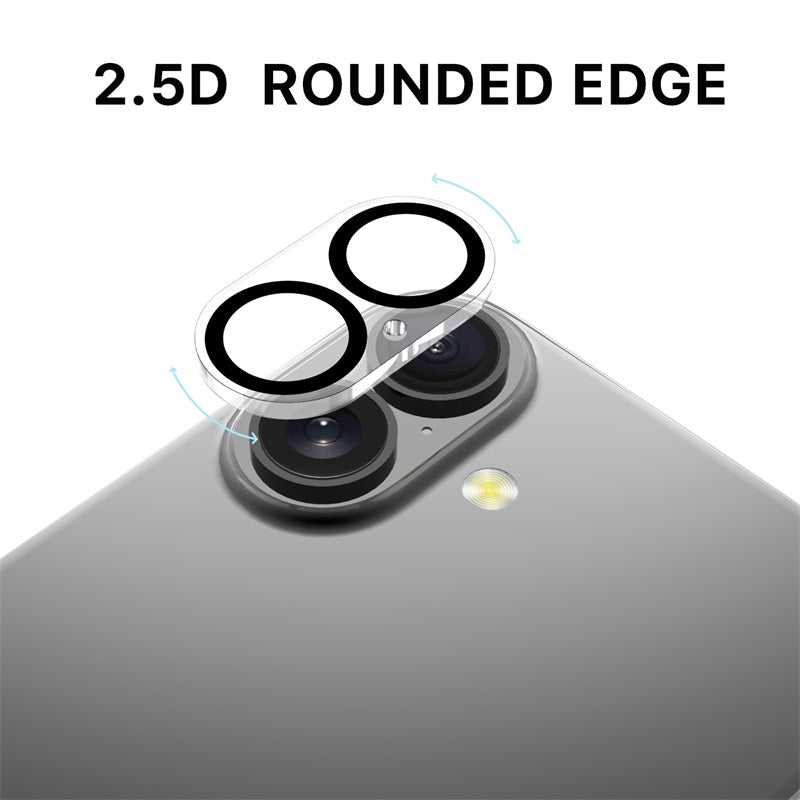 MyBat Pro Tempered Glass Lens Protector (2.5D) for Apple iPhone 16 / 16 PlusiPhone 16