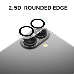 MyBat Pro Tempered Glass Lens Protector (2.5D) for Apple iPhone 16 / 16 PlusiPhone 16