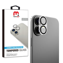 MyBat Pro Tempered Glass Lens Protector (2.5D) for Apple iPhone 16 / 16 PlusiPhone 16