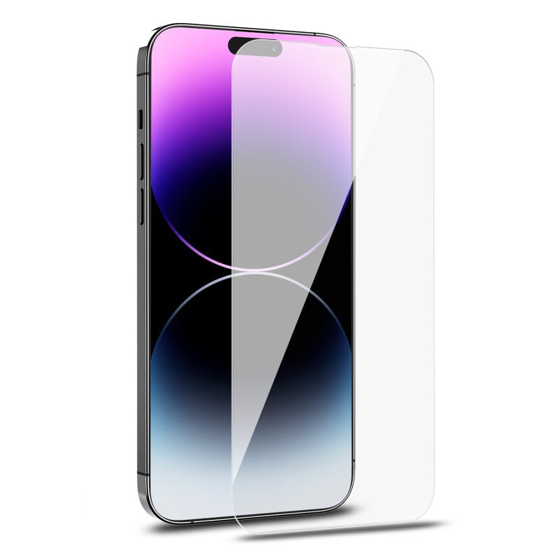 MyBat Pro Tempered Glass Screen Protector (2.5D) for Apple iPhone 14 Pro (6.1) - ClearMyBat Pro