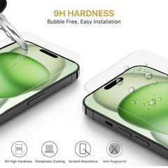 MyBat Pro Tempered Glass Screen Protector (2.5D) for Apple iPhone 15 Plus (6.7)iPhone 15 Plus