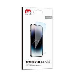 MyBat Pro Tempered Glass Screen Protector (2.5D) for Apple iPhone 15 Pro (6.1) - ClearMyBat Pro