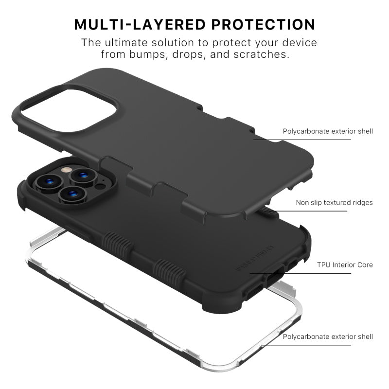 MyBat Pro Tuff Series Case for Apple iPhone 13 Pro Max (6.7)iPhone 13 Pro Max