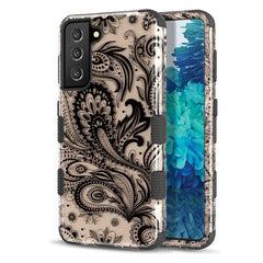 MyBat Pro Tuff Series Case for Samsung Galaxy S21 Plus - Phoenix Flower