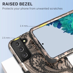 MyBat Pro Tuff Series Case for Samsung Galaxy S21 Plus - Phoenix Flower