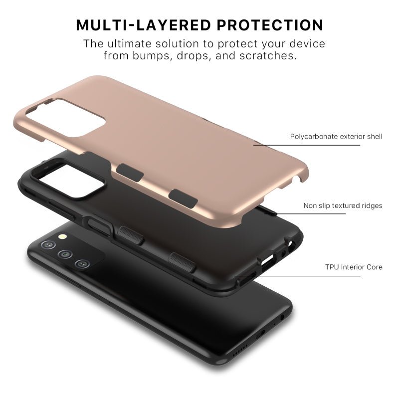 MyBat Pro Tuff Subs Series Case for Samsung Galaxy A03s - Red