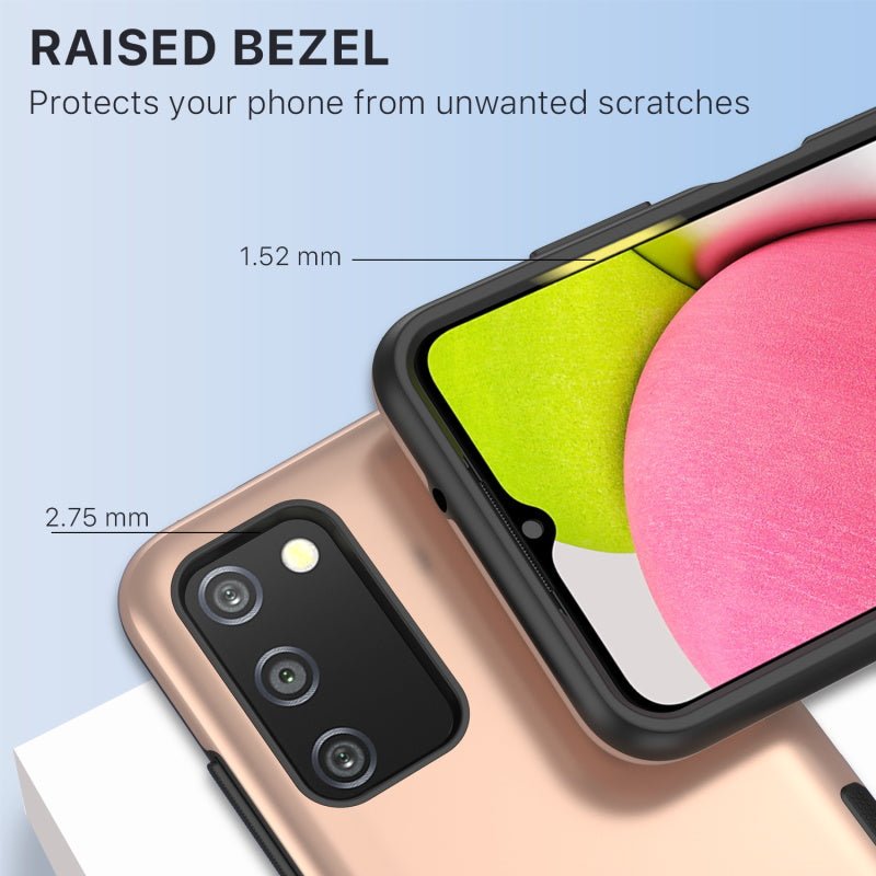 MyBat Pro Tuff Subs Series Case for Samsung Galaxy A03s - Red