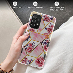 MyBat Pro Tuff Subs Series Case for Samsung Galaxy A52 5G - Rose Marble