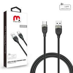 MyBat Pro USB - A to USB - C Braided Cable (L=3 FT)MyBat Pro
