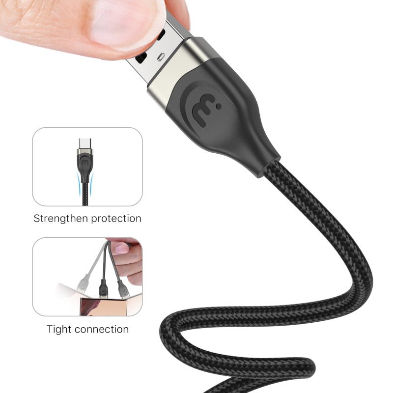 MyBat Pro USB - A to USB - C Braided Cable (L=6 FT)MyBat Pro