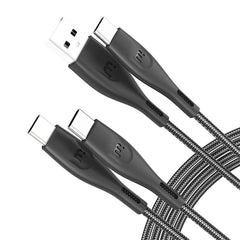 MyBat Pro USB - C Braided Charging Cable Bundle - 2 Pack - WhiteMyBat Pro